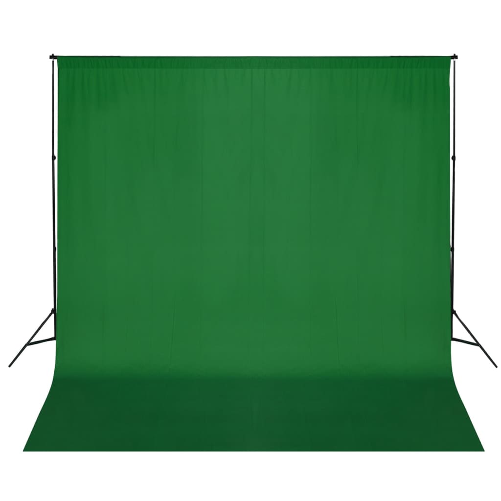vidaXL tausta tugisüsteem, 600 x 300 cm, roheline