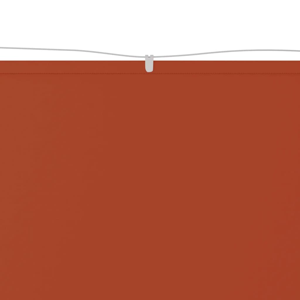 vidaXL vertikaalne varikatus, terrakota, 180 x 270 cm, Oxfordi kangas