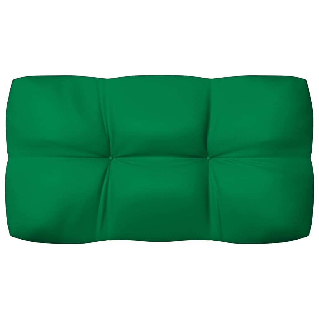 vidaXL euroaluse istmepadjad 7 tk, roheline