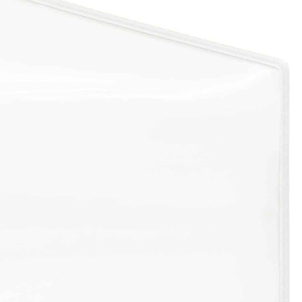 vidaXL kokkupandav peotelk seintega, valge, 3 x 3 m