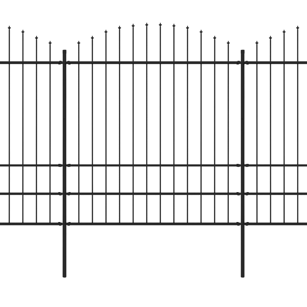 vidaXL aed teravatipuline, teras, (1,75–2) x 13,6 m, must