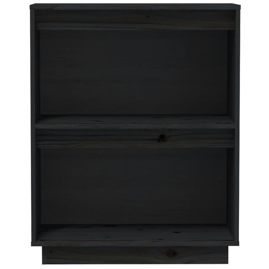 vidaXL konsoolkapp, must, 60 x 34 x 75 cm, männipuit