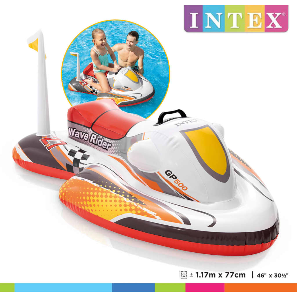 Intex Wave Rider täispumbatav skuuter 117 x 77 cm