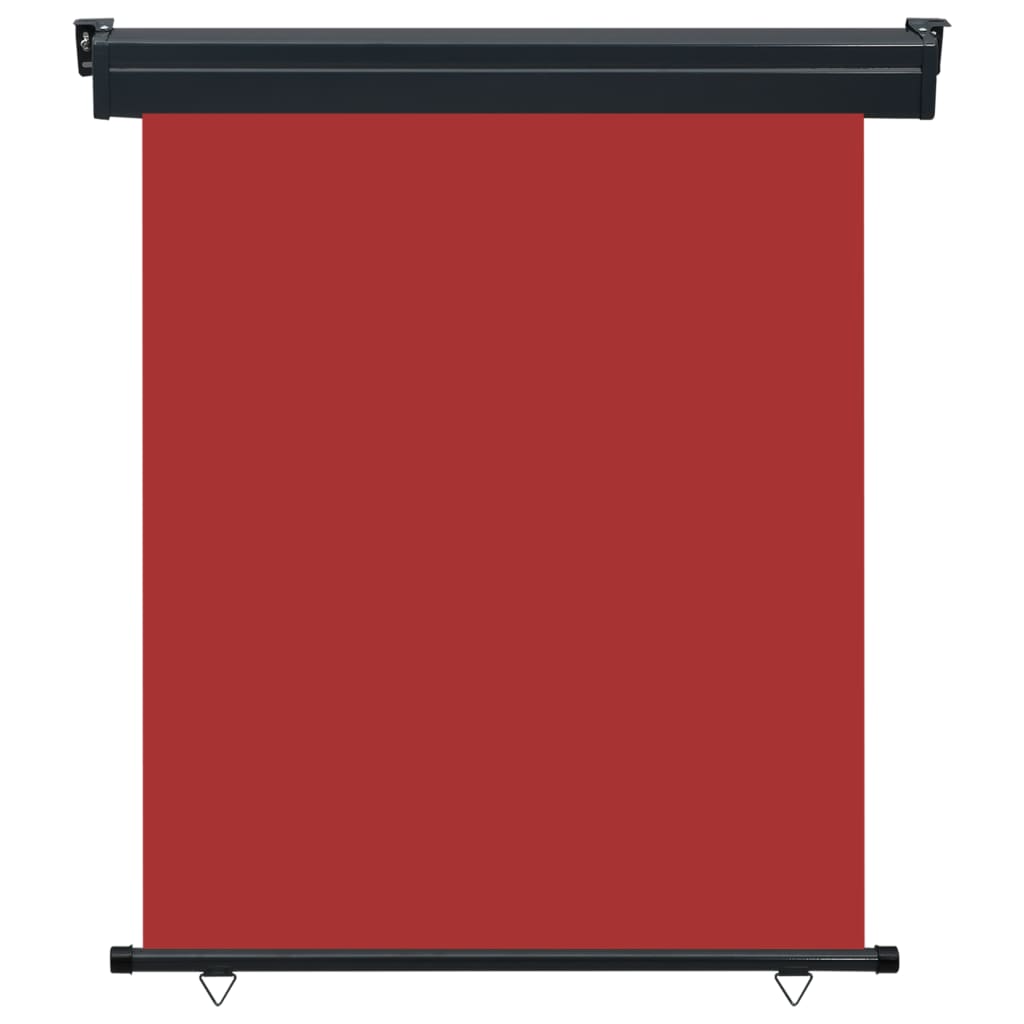 vidaXL rõdu külgsein, 140 x 250 cm, punane