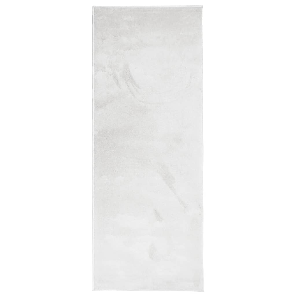 vidaXL vaip "OVIEDO" lühikese narmaga, hall, 80 x 200 cm