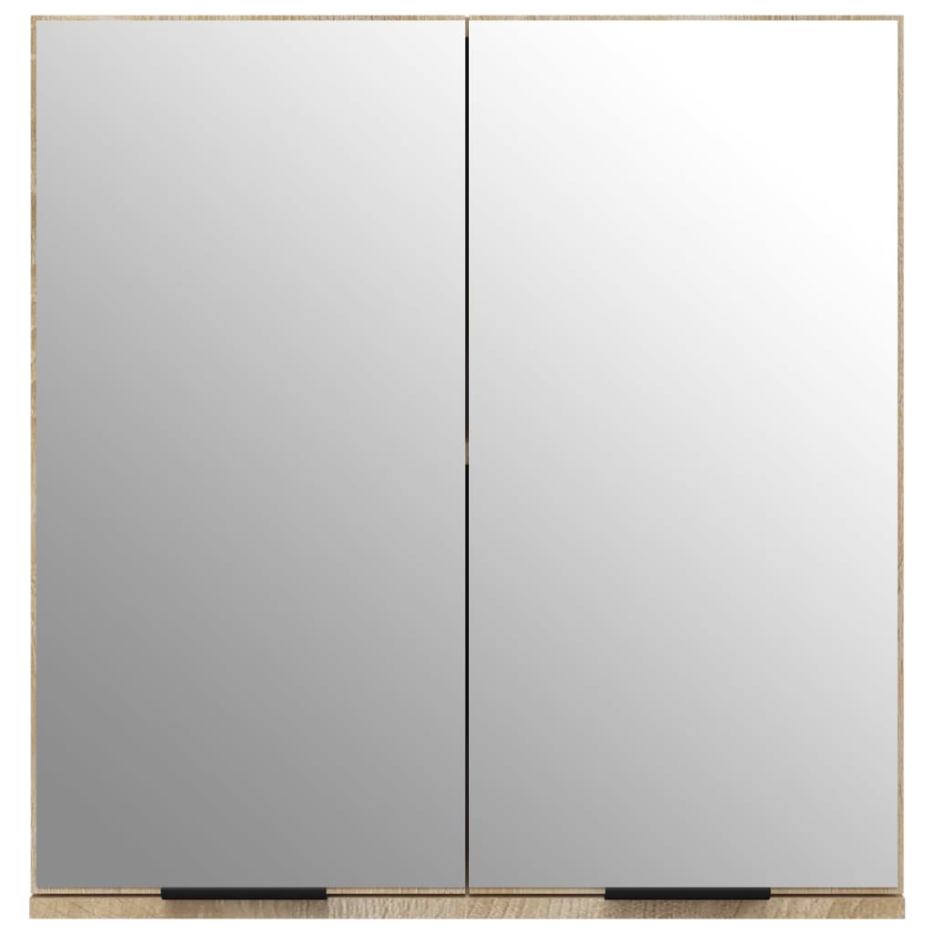vidaXL vannitoa peegelkapp, Sonoma tamm, 64 x 20 x 67 cm
