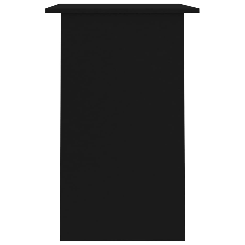 vidaXL kirjutuslaud, must 90 x 50 x 74 cm puitlaastplaat