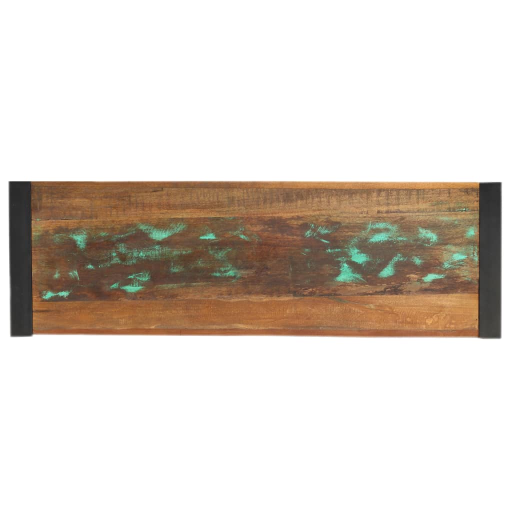 vidaXL konsoollaud, 110 x 35 x 76 cm, toekas taastatud puit
