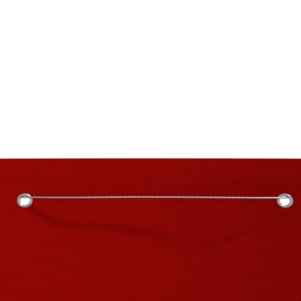 vidaXL rõdusirm, punane, 100 x 240 cm, Oxfordi kangas