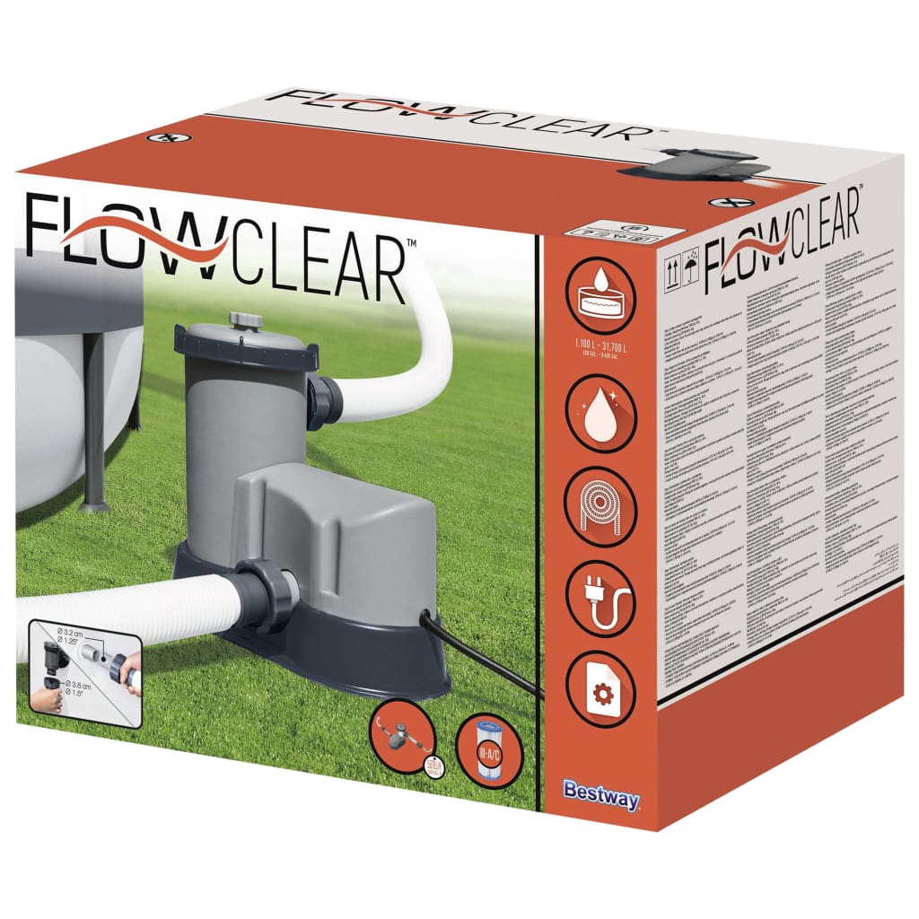 Bestway Flowclear ujumisbasseini filterpump 5678 L/h