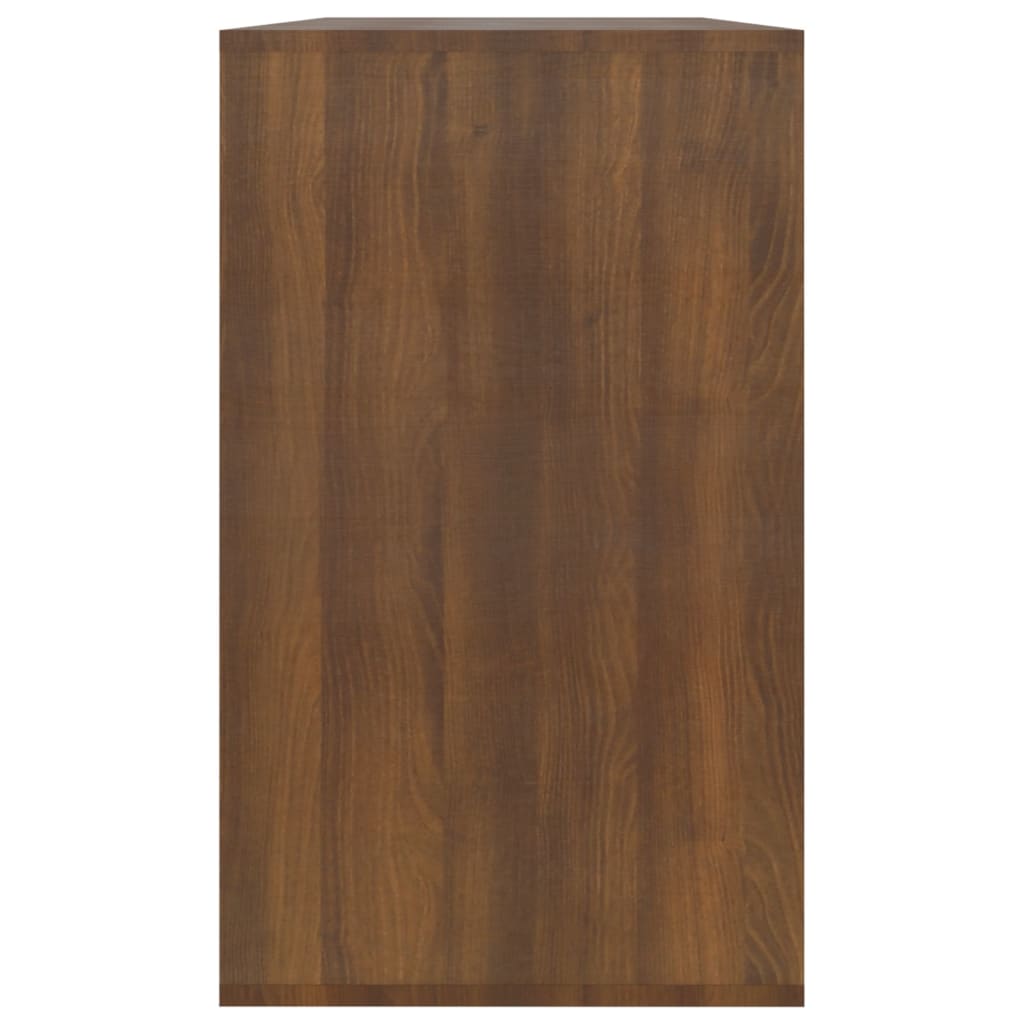 vidaXL puhvetkapp, pruun tamm, 120 x 41 x 75 cm, puitlaastplaat