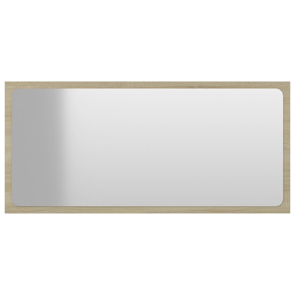 vidaXL vannitoa peeglikapp, Sonoma tamm, 80x1,5x37 cm, puitlaastplaat