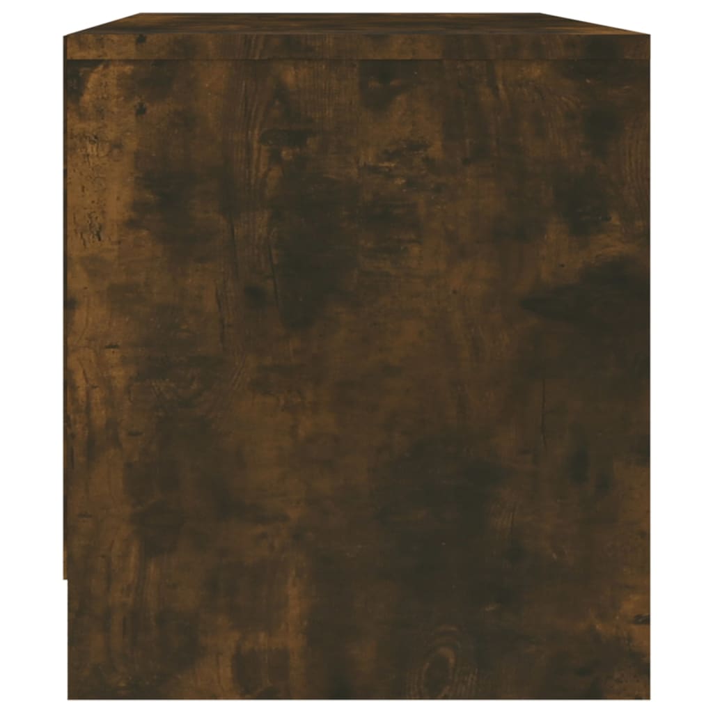 vidaXL telerialus, suitsutatud tamm, 90 x 35 x 40 cm, puitlaastplaat