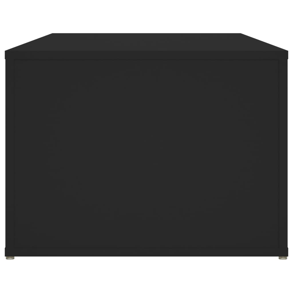 vidaXL kohvilaud, must, 100 x 50 x 36 cm, tehispuit