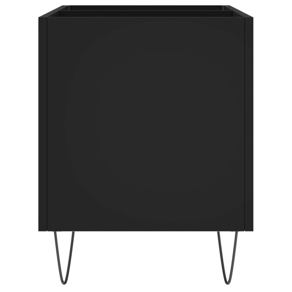 vidaXL plaadikapp, must, 74,5 x 38 x 48 cm, tehispuit