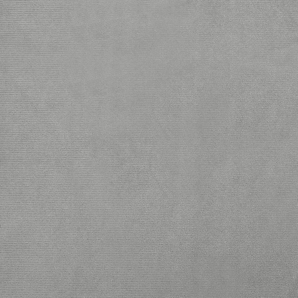 vidaXL koeravoodi, hall, 70 x 45 x 33 cm, samet