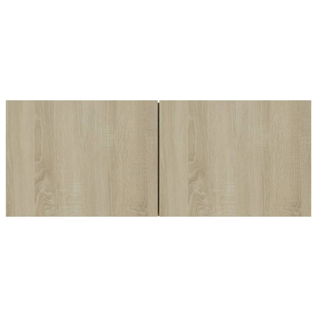 vidaXL telerialus, Sonoma tamm, 80 x 30 x 30 cm, puitlaastplaat
