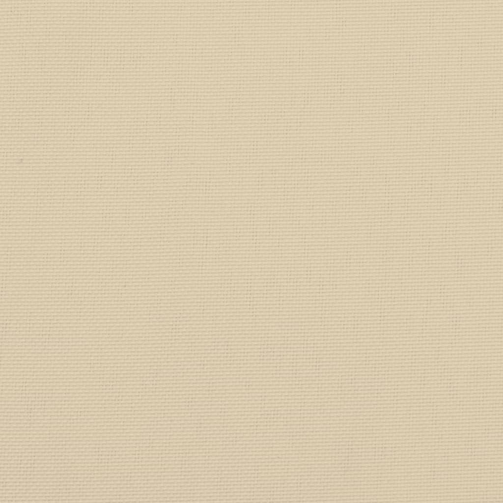 vidaXL euroaluse istmepadi, beež, 60 x 60 x 8 cm, oxford kangas