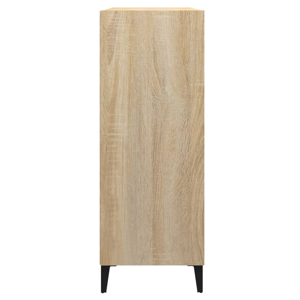 vidaXL puhvetkapp, Sonoma tamm, 69,5 x 32,5 x 90 cm, tehispuit