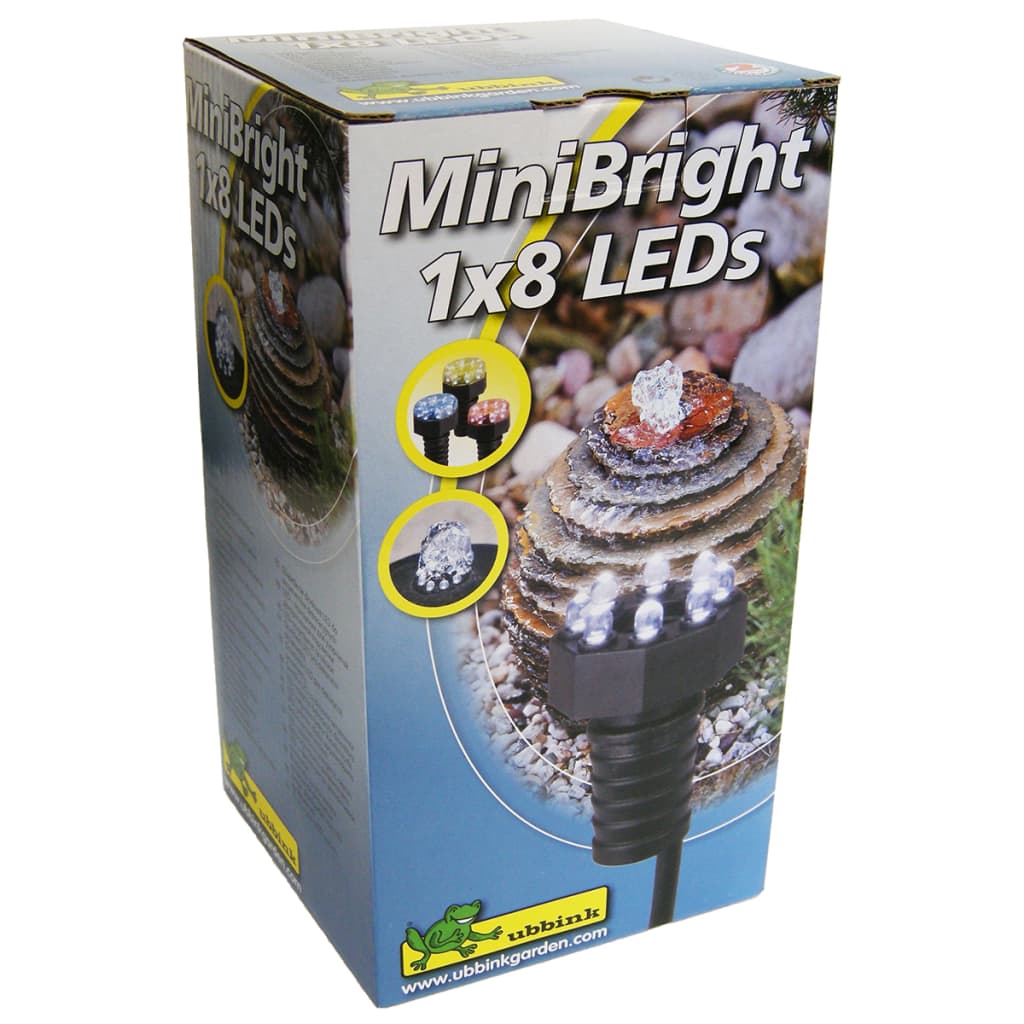 Ubbink veealune tiigilamp "MiniBright" 1 x 8 LEDi