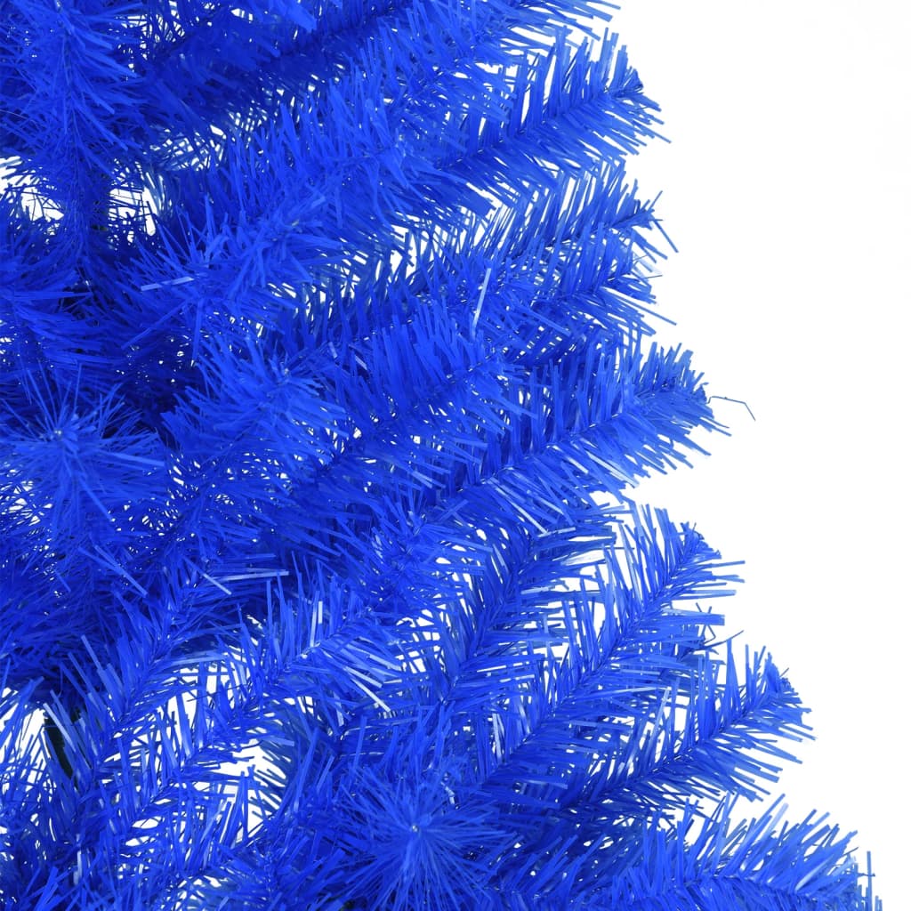 vidaXL poolik kunstkuusk alusega, sinine, 180 cm, PVC