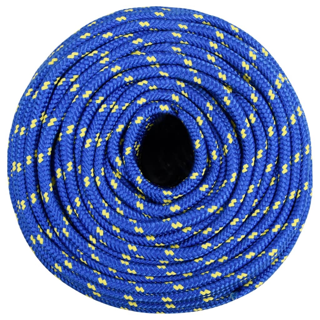 vidaXL paadiköis, sinine, 10 mm, 25 m, polüpropüleen