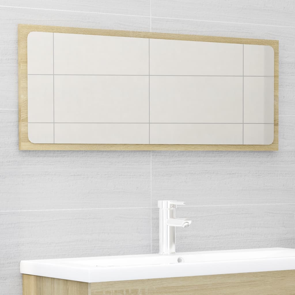 vidaXL 2-osaline vannitoamööbli komplekt, Sonoma tamm, puitlaastplaat