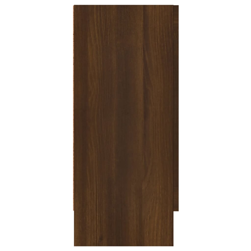 vidaXL puhvetkapp, pruun tamm, 120 x 30,5 x 70 cm, tehispuit