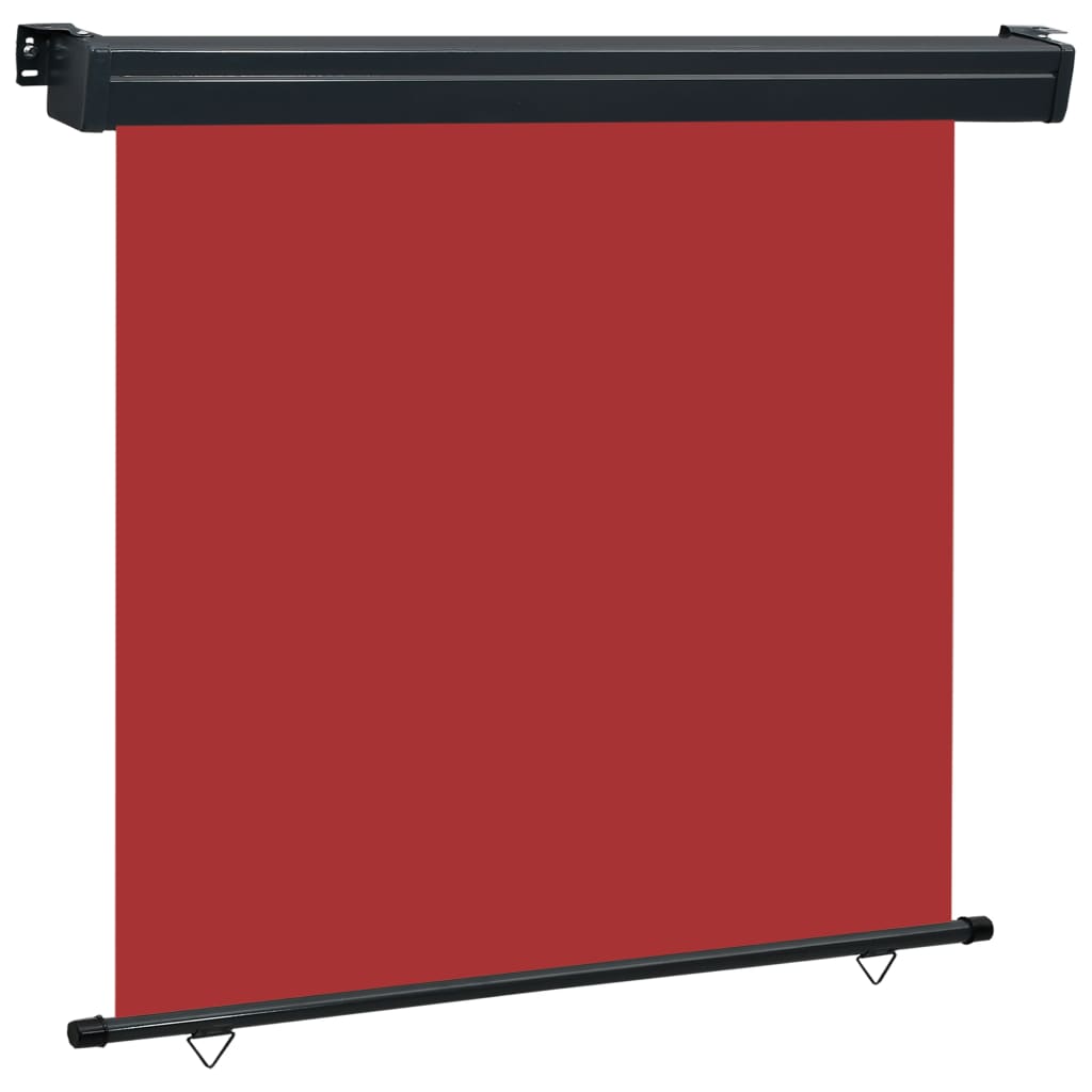 vidaXL rõdu külgsein, 170 x 250 cm, punane