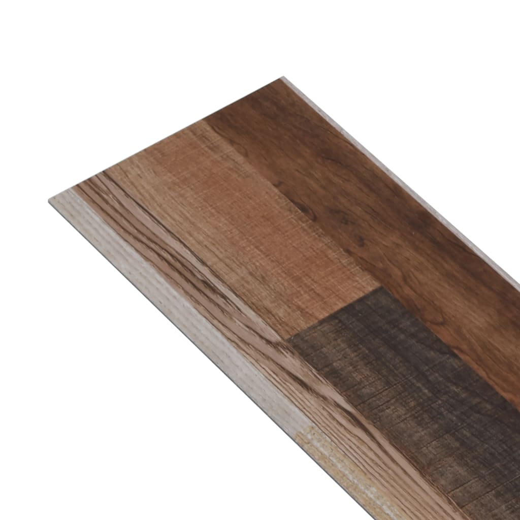 vidaXL iseliimuvad PVC-põrandaplaadid 2,51 m², 2 mm, mitmevärviline