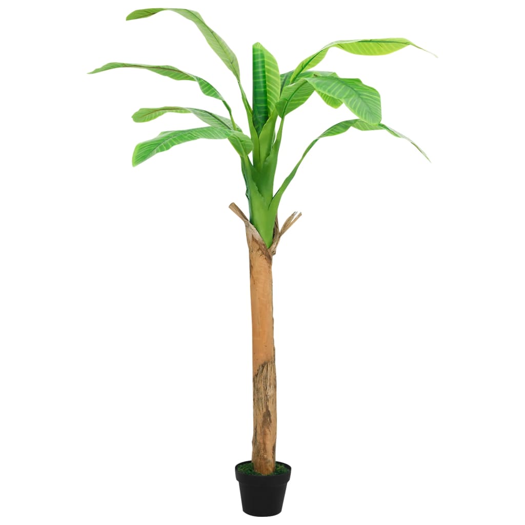 vidaXL kunsttaim banaanipuu potiga, 180 cm, roheline