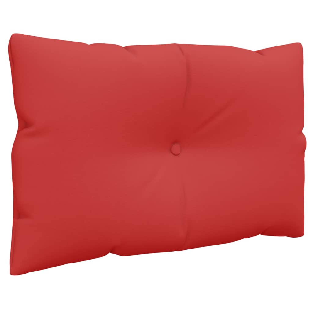 vidaXL euroaluse istmepadjad, 3 tk, punane, kangas