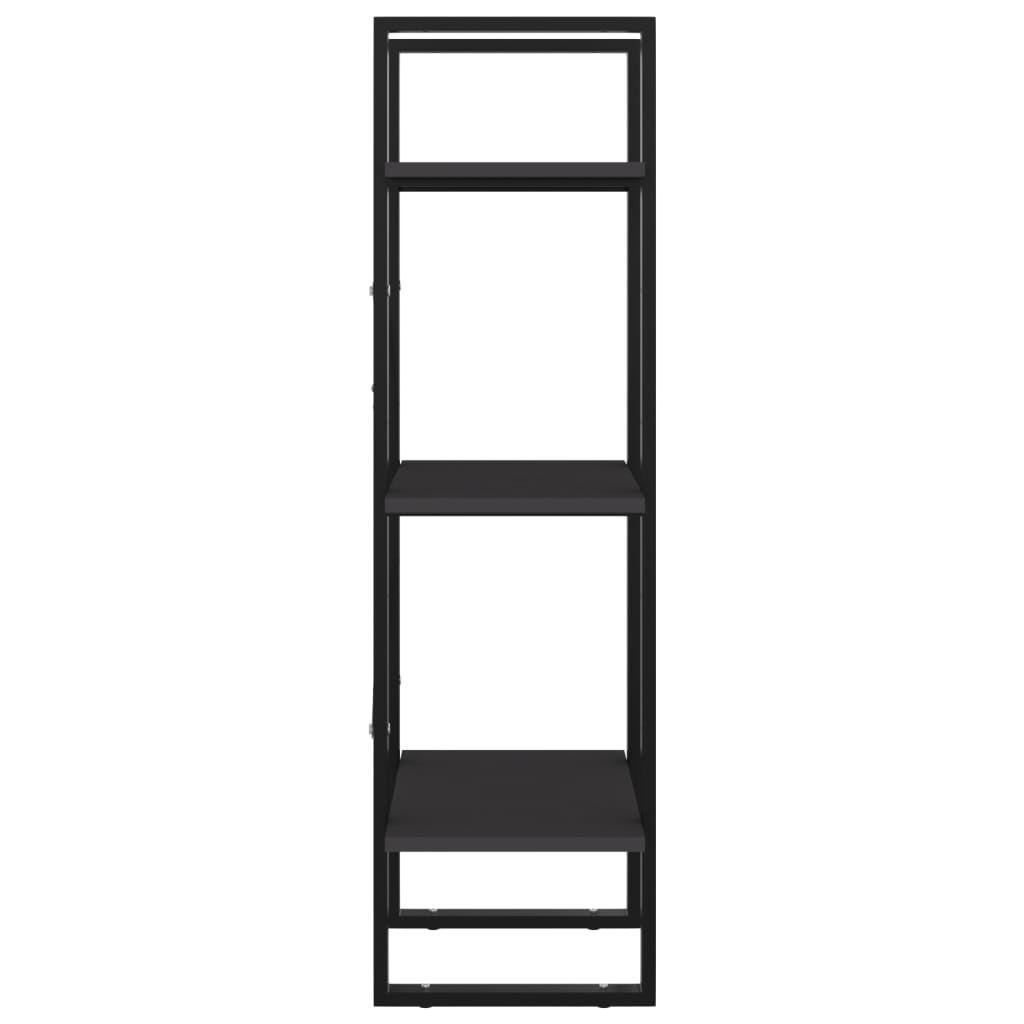 vidaXL 3-korruseline raamaturiiul, hall, 40x30x105 cm, puitlaastplaat