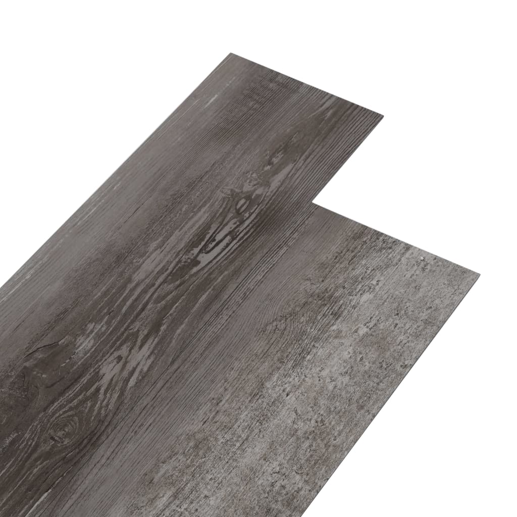 vidaXL iseliimuvad PVC-põrandaplaadid 5,26 m², 2 mm, triibuline puit