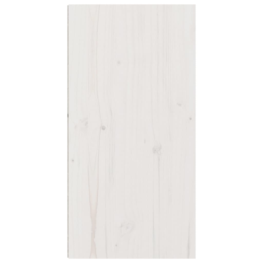vidaXL seinakapid, 2 tk, valge, 30x30x60 cm, männipuit
