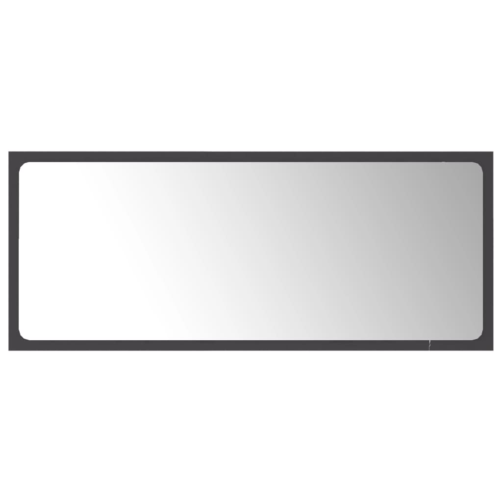 vidaXL vannitoa peegelkapp, hall, 90 x 1,5 x 37 cm, puitlaastplaat