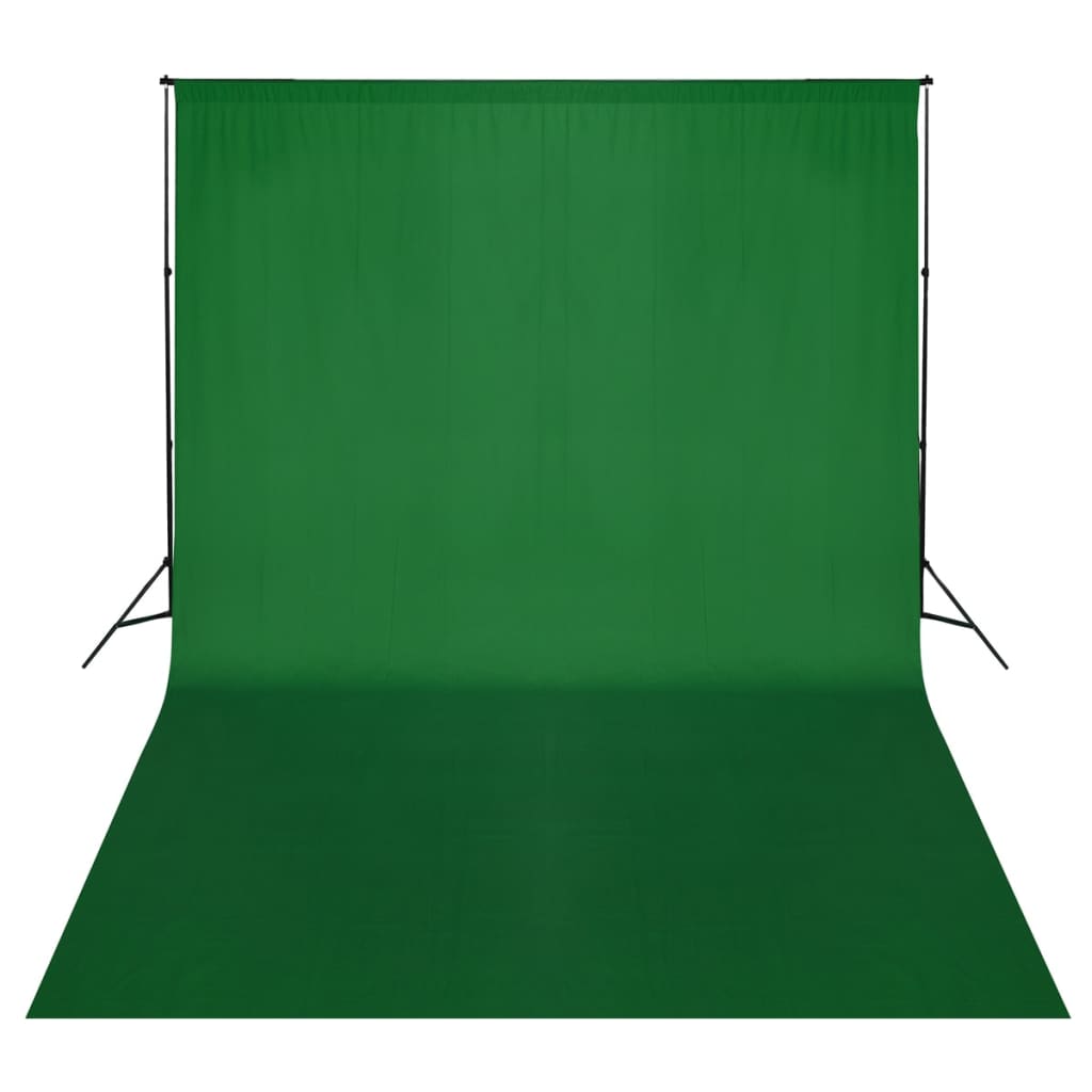 vidaXL tausta tugisüsteem, 500 x 300 cm, roheline