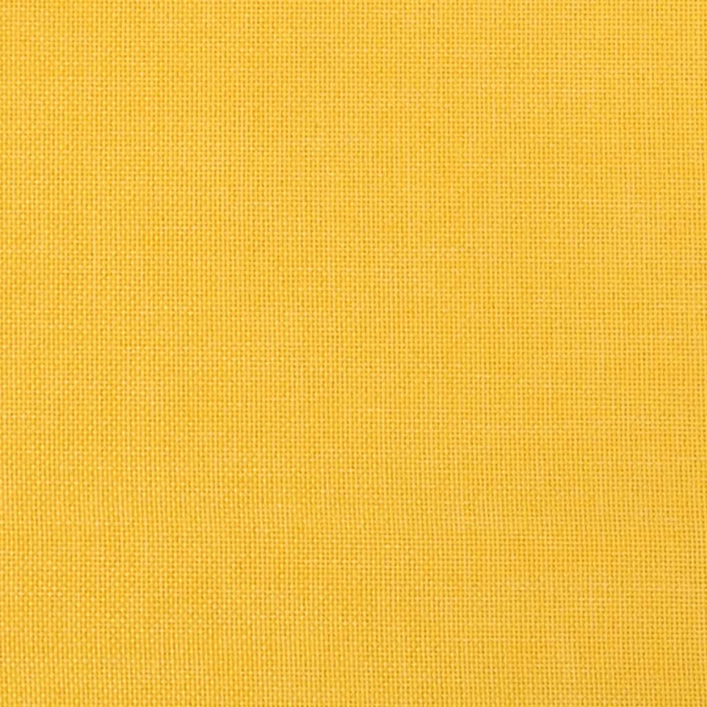 vidaXL jalapink, kollane, 78 x 56 x 32 cm, kangas