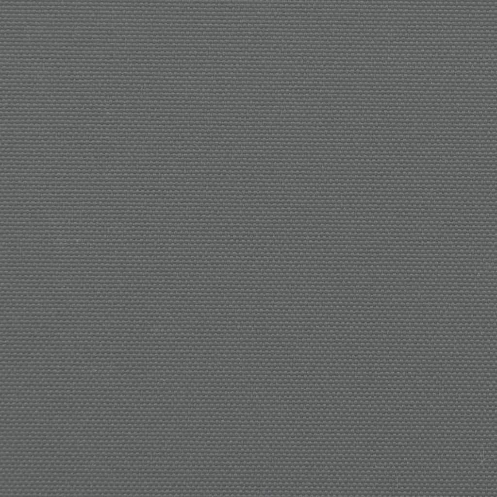 vidaXL lahtitõmmatav külgsein, antratsiithall, 120 x 1000 cm
