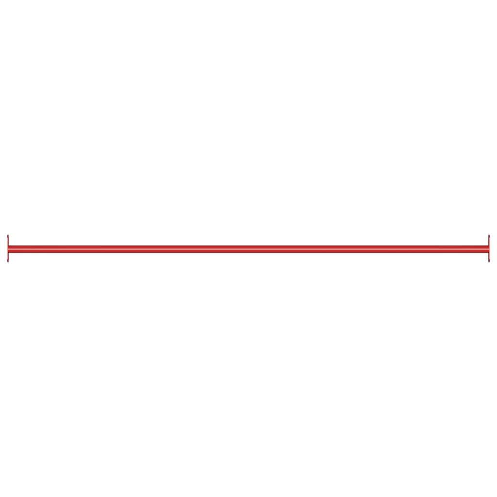 vidaXL turnimislatt, 125 cm, teras, punane
