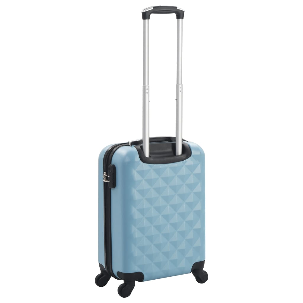 vidaXL kõvakattega kohver, sinine, ABS