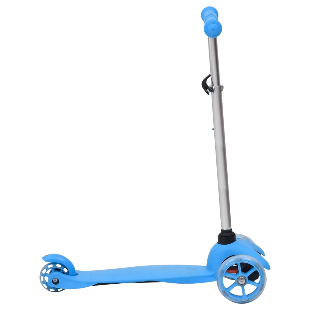 vidaXL 3-rattaline laste tõukeratas reguleeritava käepidemega, sinine
