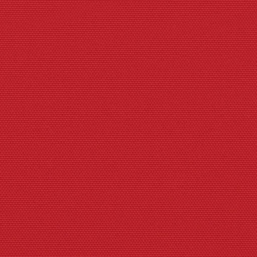 vidaXL lahtitõmmatav külgsein, punane, 120 x 1200 cm