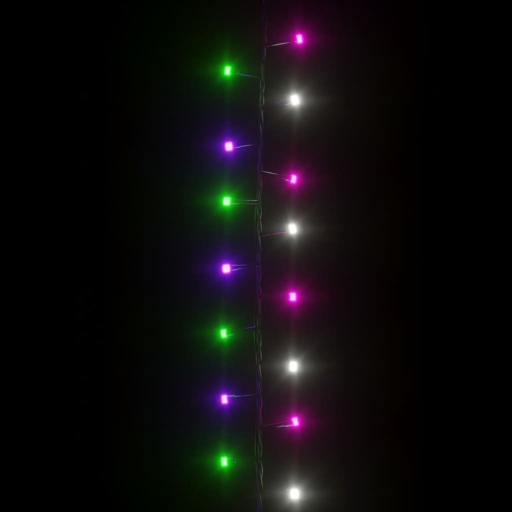 vidaXL LED-valgusriba, 3000 LEDi, pastelne värviline, 65 m, PVC