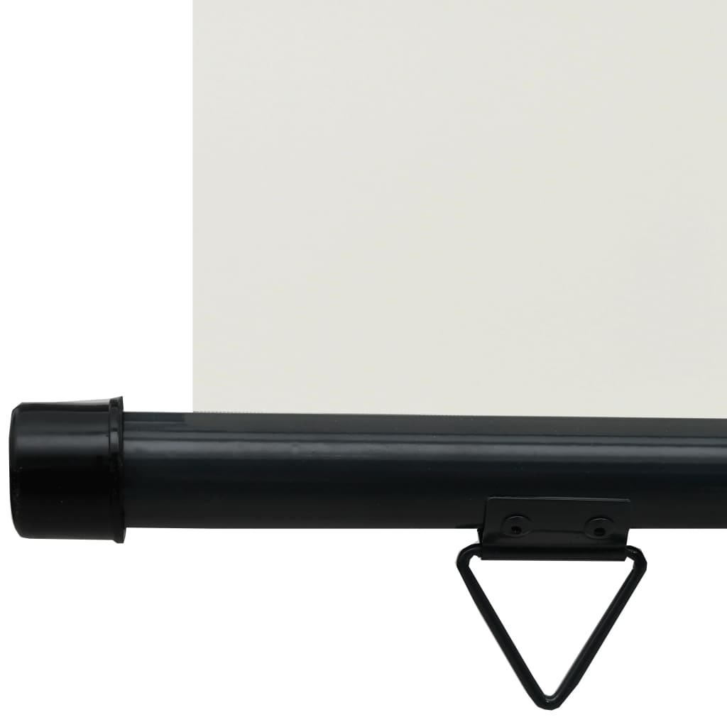 vidaXL rõdu külgsein, 140 x 250 cm, kreemjasvalge