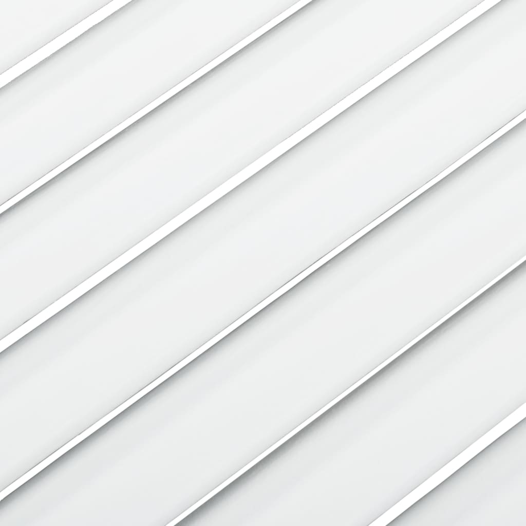 vidaXL kapiuksed, võrega disain 2 tk valge 39,5x49,4 cm männipuit