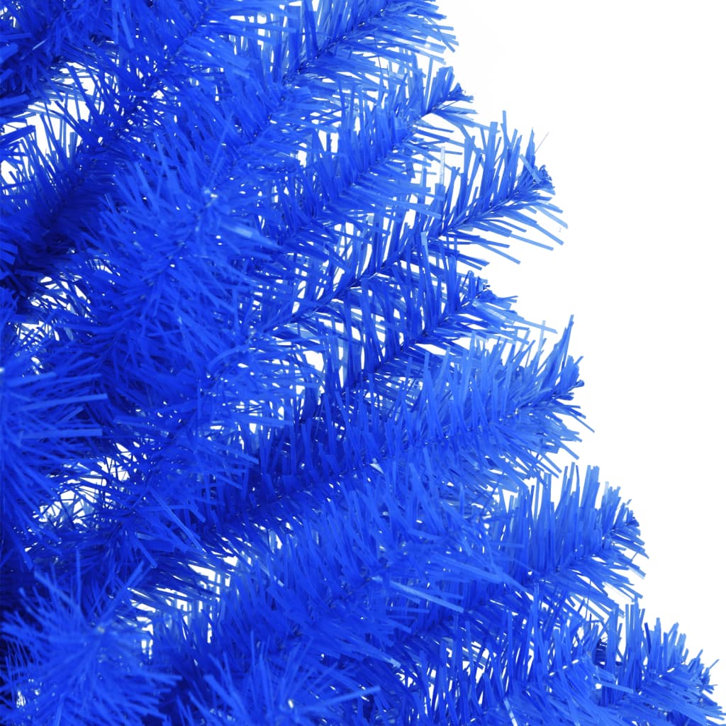 vidaXL poolik kunstkuusk alusega, sinine, 150 cm, PVC