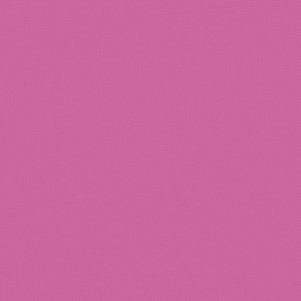 vidaXL päevitustooli padi, roosa, oxford kangas