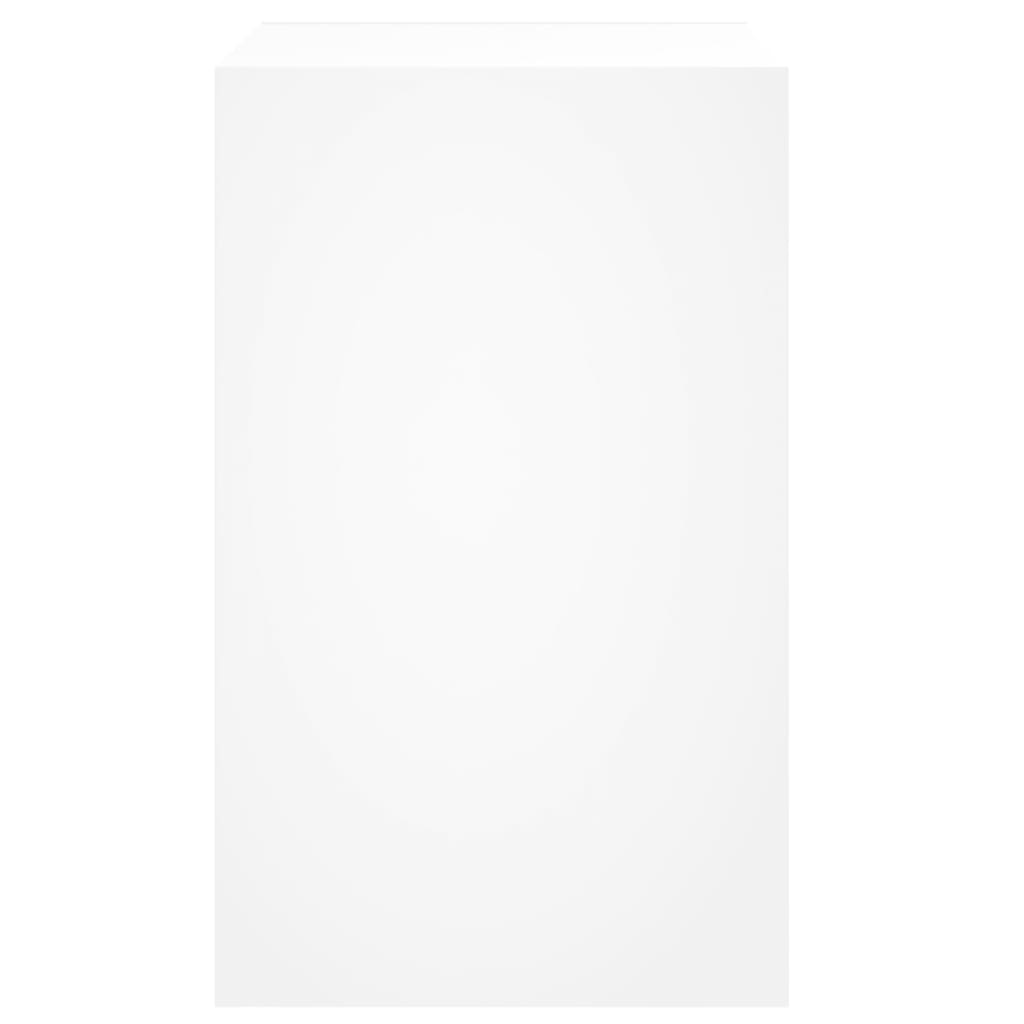 vidaXL jalatsikapp, valge, 60 x 42 x 69 cm, tehispuit