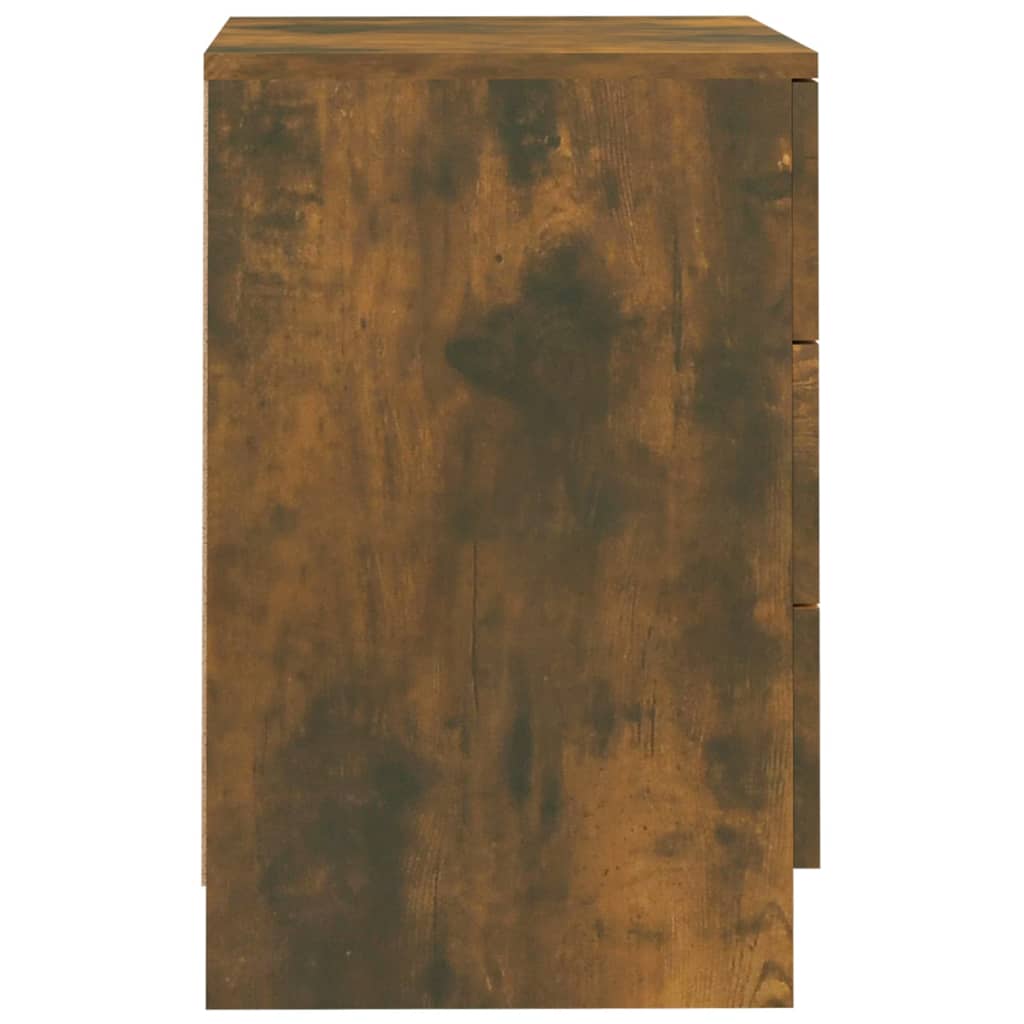 vidaXL öökapp, suitsutatud tamm, 38 x 35 x 56 cm, tehispuit